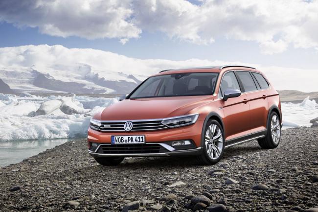 Une nouvelle volkswagen passat alltrack a geneve 