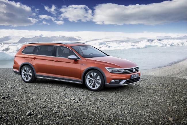 Une nouvelle volkswagen passat alltrack a geneve 