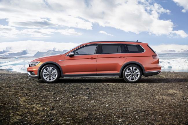 Une nouvelle volkswagen passat alltrack a geneve 