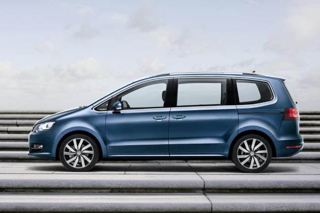 Un leger restylage pour le volkswagen sharan a geneve 