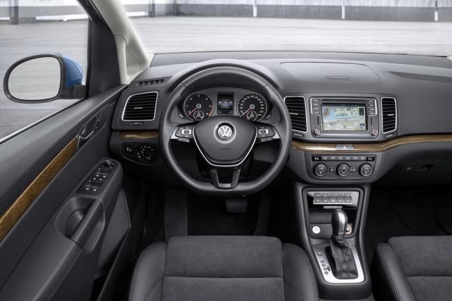 Un leger restylage pour le volkswagen sharan a geneve 