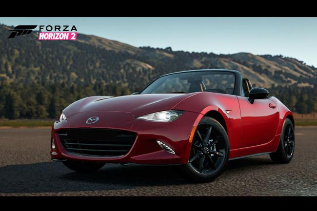 Le mazda mx 5 est a la fete sur forza horizon 2 