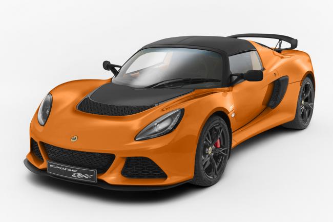 Une lotus exige s club racer pour la piste 