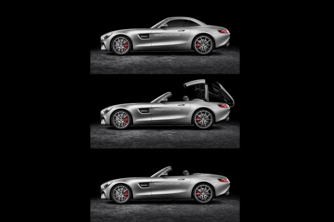 Fantasme anticipe mercedes amg gt roadster 