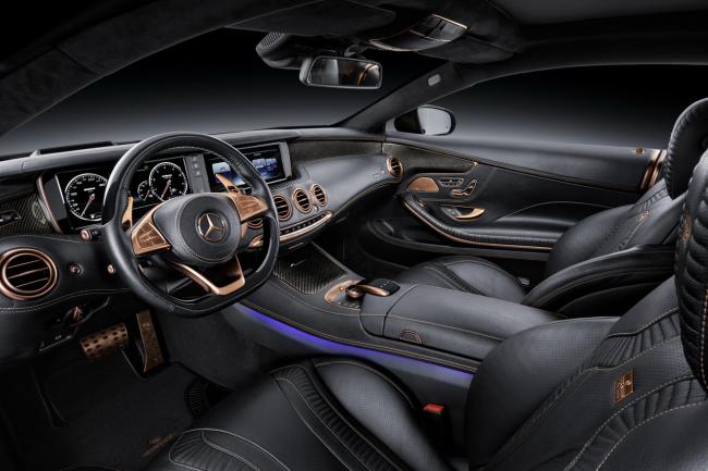 Mercedes Brabus Offre 850 Ch Au Mercedes S63 Amg Coupe