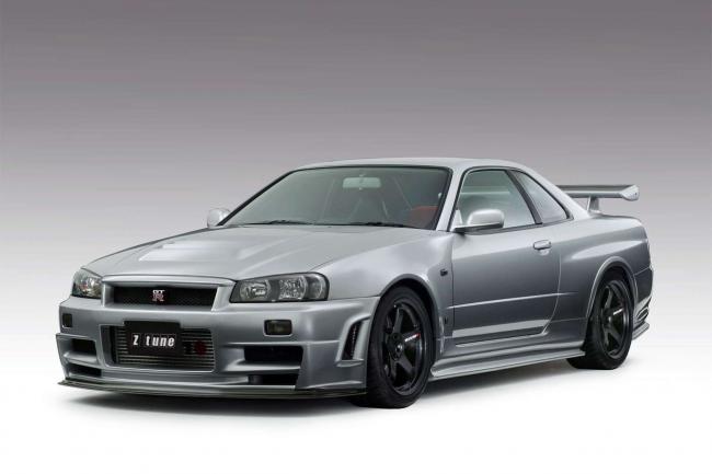 Nissan skyline r34 gt r z tune un exemplaire a 328 000 