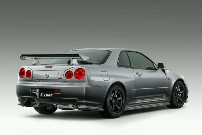 Nissan skyline r34 gt r z tune un exemplaire a 328 000 