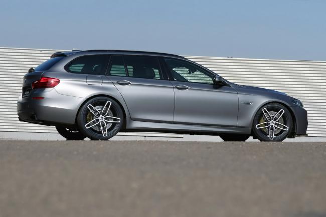 G power pousse la bmw m550d touring a 435 ch 