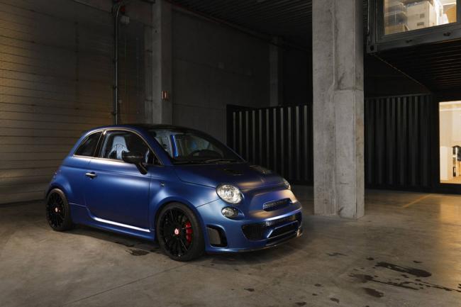 Pogea racing se penche sur une abarth 500 