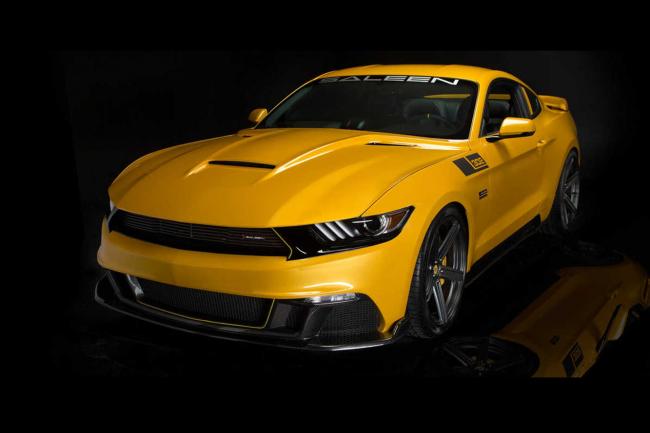 Saleen devoile la mustang 302 black label 