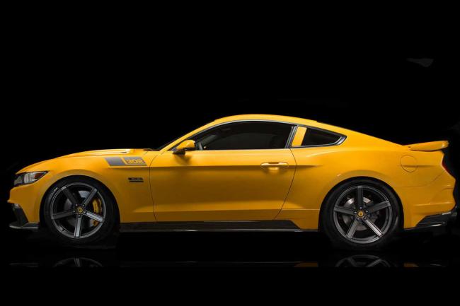 Saleen devoile la mustang 302 black label 