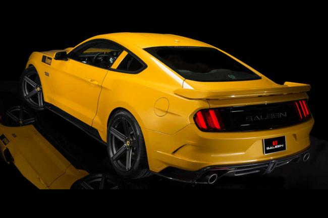 Saleen devoile la mustang 302 black label 