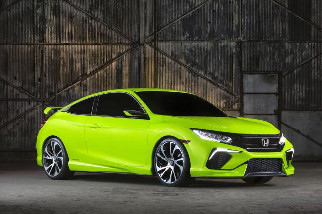 Honda civic concept la 10eme generation en filigrane 