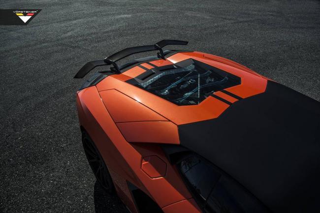 Vorsteiner et la lamborghini aventador 