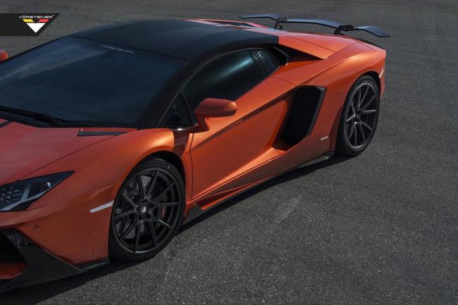 Vorsteiner et la lamborghini aventador 