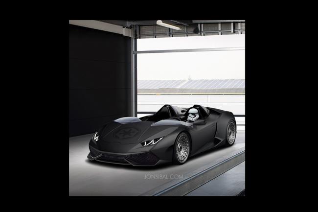 Lamborghini huracan barchetta par jonsibal 