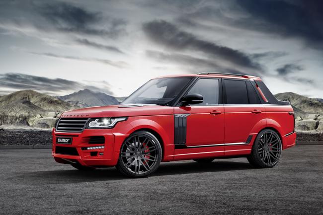 Startech transforme le range rover en pick up 