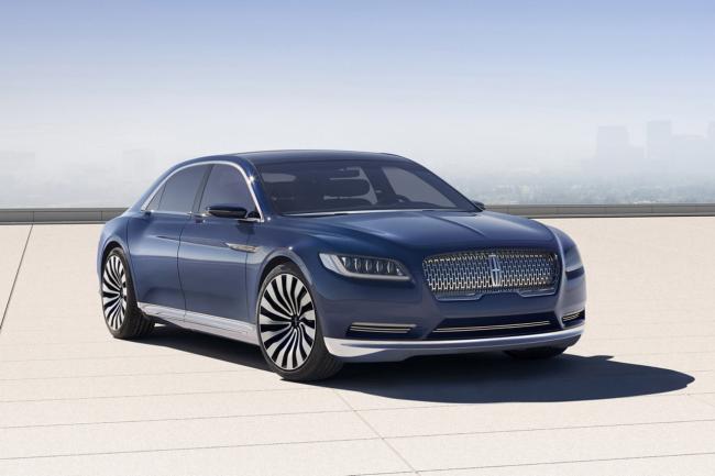 Lincoln continental le retour programme pour 2016 