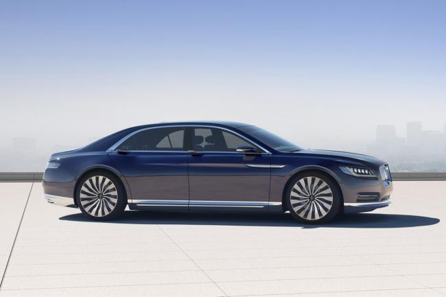 Lincoln continental le retour programme pour 2016 