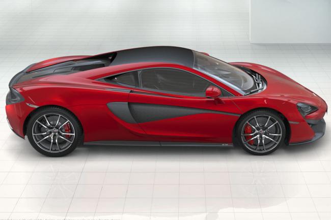 Le configurateur de la mclaren 570s est en ligne 