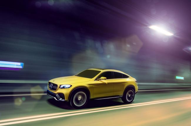 Mercedes officialise le glc coupe a shanghai 