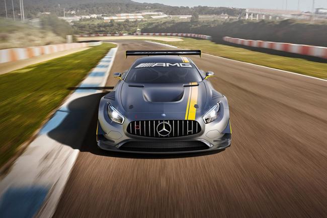 La mercedes amg gt gt3 sur le nurburgring 