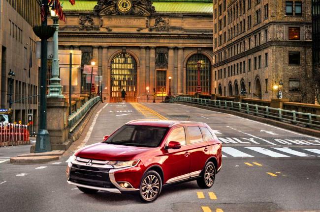 Le nouveau mitsubishi outlander de 2016 