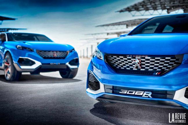 La peugeot 308 r hybrid seduisante et radicale 