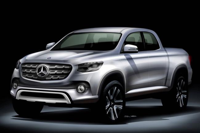 Mercedes aura son pick up developpe avec nissan et renault 