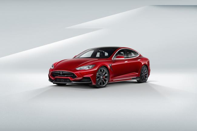 Top marques monaco 2015 tesla model s larte design 