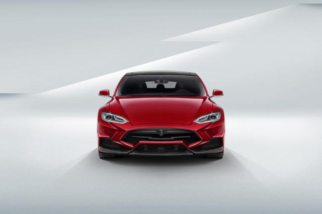 Top marques monaco 2015 tesla model s larte design 