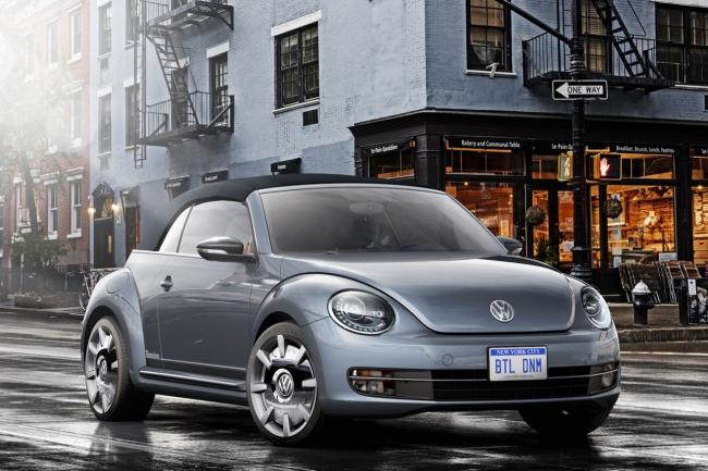 Quadruple de concepts pour la vw coccinelle a new york 