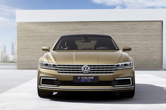 C coupe gte concept volkswagen voit loin a shanghai 