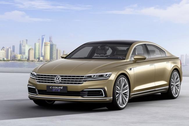 C coupe gte concept volkswagen voit loin a shanghai 