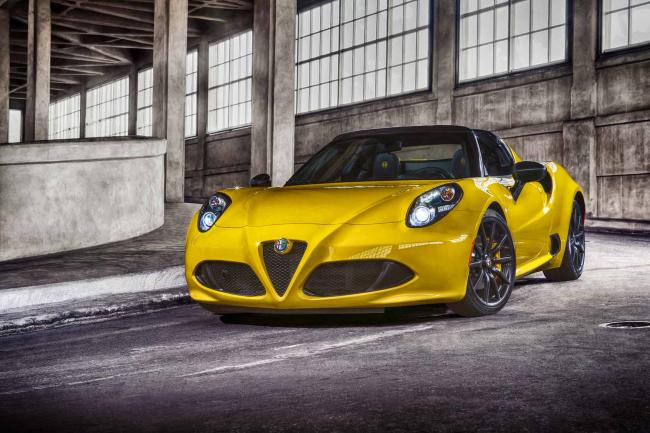 Alfa romeo 4c spider encore plus seduisante 