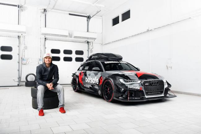 Jon olsson promene des usagers d uber en audi rs6 avant dtm 