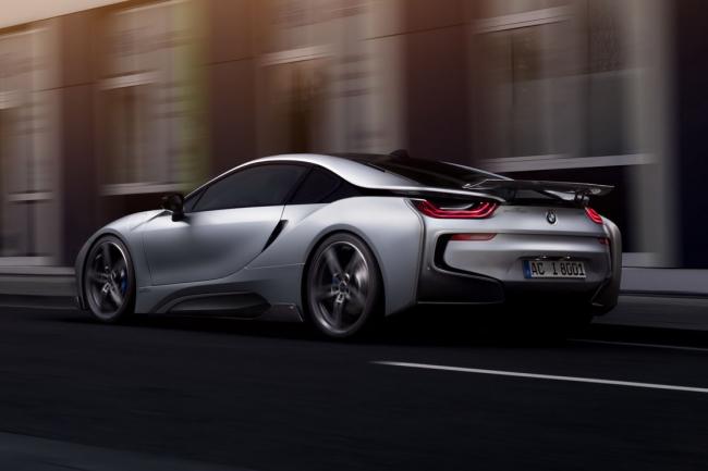 Ac schnitzer s exerce sur la bmw i8 