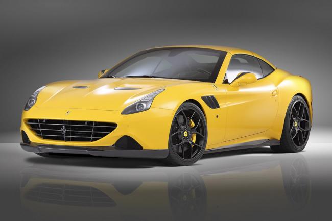 Novitec rosso se penche sur la ferrari california t 