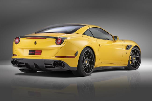 Novitec rosso se penche sur la ferrari california t 