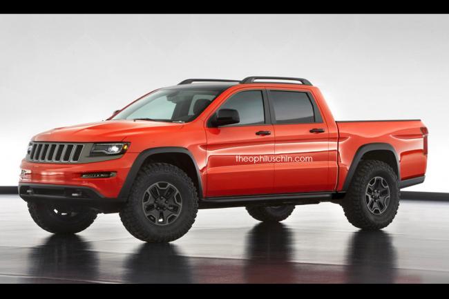 Une version pick up du jeep grand cherokee 