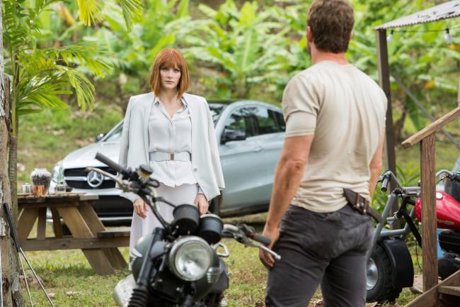 Le mercedes gle coupe en vedette dans le film jurassic world 