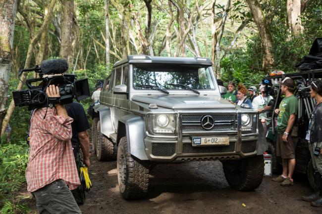Le mercedes gle coupe en vedette dans le film jurassic world 