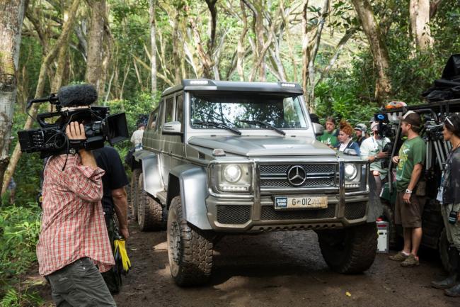 Le mercedes gle coupe en vedette dans le film jurassic world 