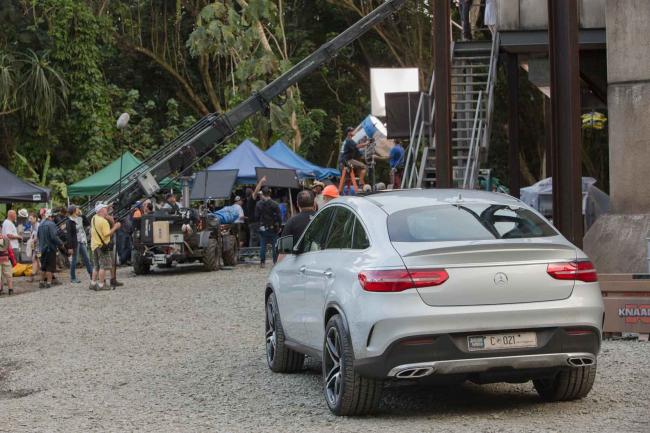 Mercedes gle coupe et jurassic park 4 