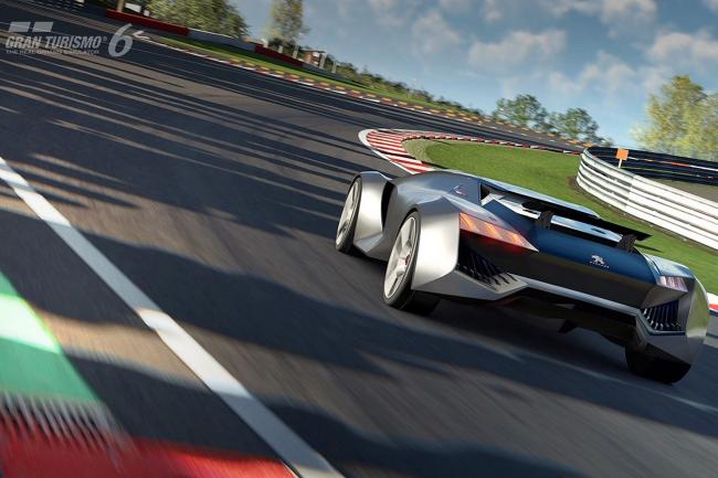 Peugeot vision gran turismo le lion debarque sur la ps3 