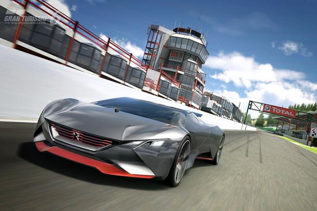 Peugeot vision gran turismo le lion debarque sur la ps3 