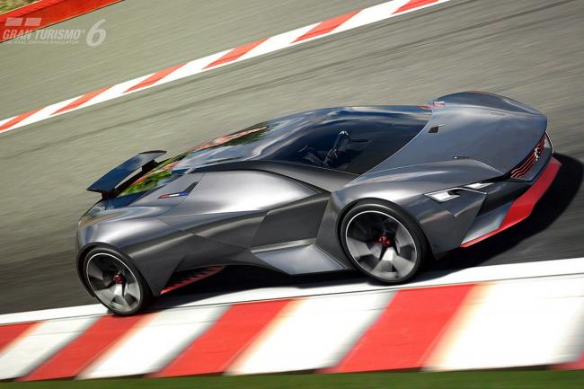 Peugeot vision gran turismo le lion debarque sur la ps3 