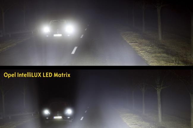 L eclairage laser intellilux pour la prochaine opel astra 