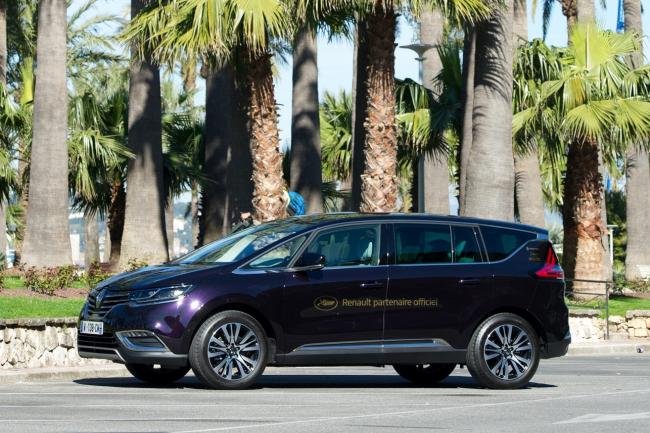 Le Renault Espace transportera les stars au festival de Cannes