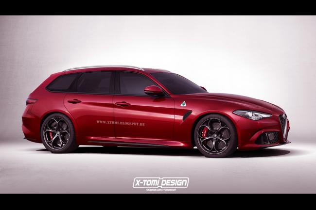 L alfa romeo giulia sw imaginee 